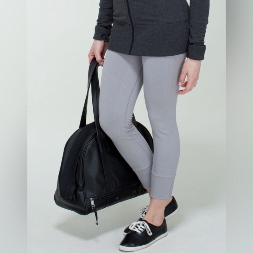 Lululemon Ebb to Street Gray Leggings